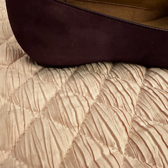 Clark’s “Charlie” Purple Suede Flats - Picture 5 of 6
